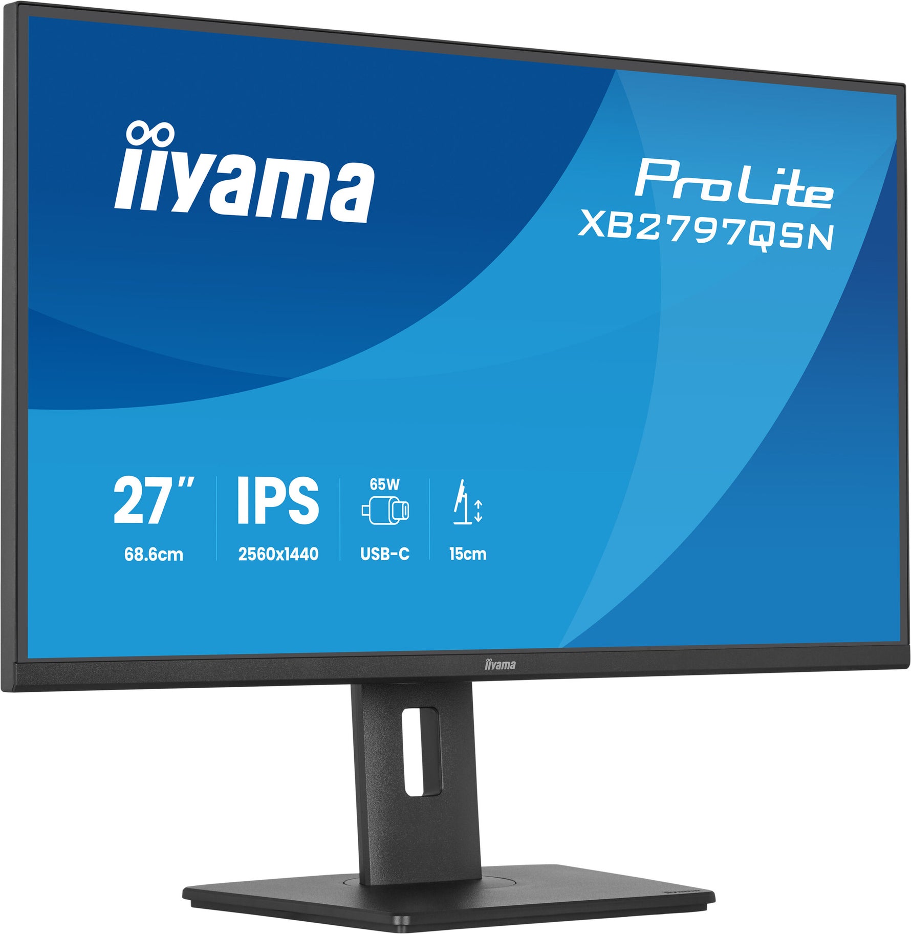 iiyama ProLite XB2797QSN-B1 computer monitor 68,6 cm (27") 2560 x 1440 Pixels Quad HD LCD Zwart