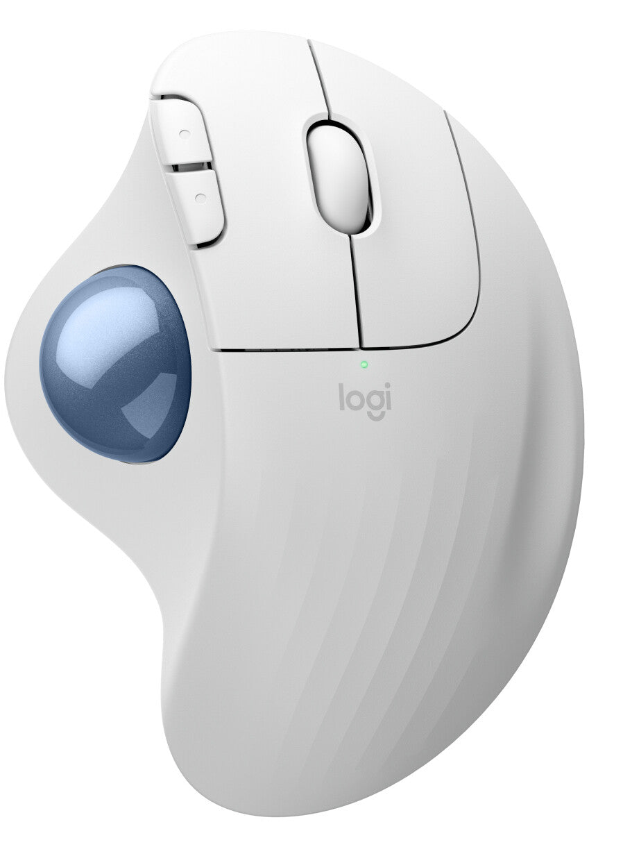 Logitech ERGO M575S Wless Trckball Mouse OffWhite