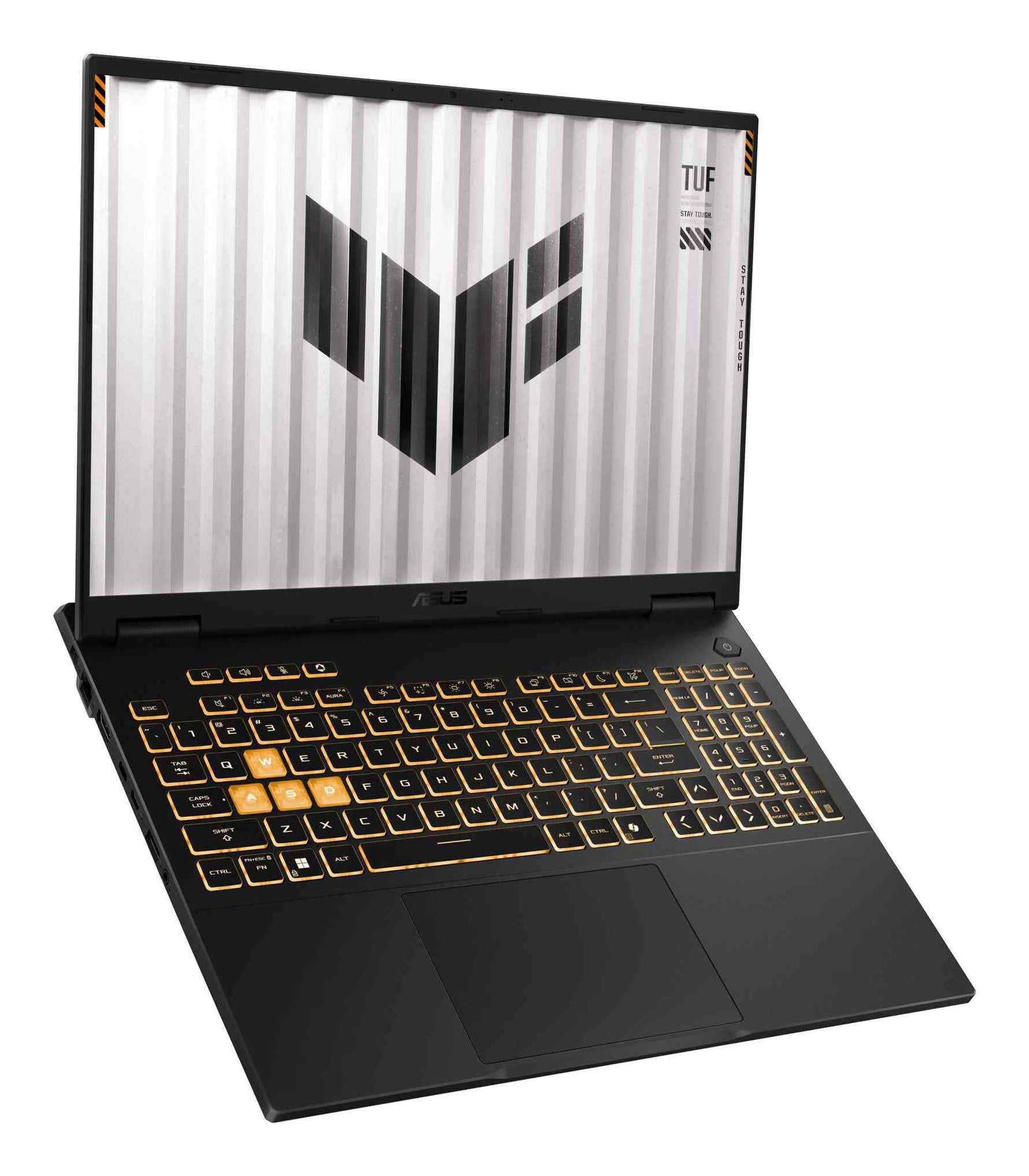 ASUS TUF Gaming F16 FX608JPR-QT014W Intel® Core™ i7 i7-14650HX Laptop 40,6 cm (16") WQXGA 32 GB DDR5-SDRAM 1 TB SSD NVIDIA GeForce RTX 5070 Wi-Fi 6E (802.11ax) Windows 11 Home Nederlands Zwart, Grijs