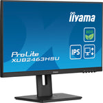 iiyama ProLite XUB2463HSU-B1 computer monitor 60,5 cm (23.8") 1920 x 1080 Pixels Full HD LED Zwart