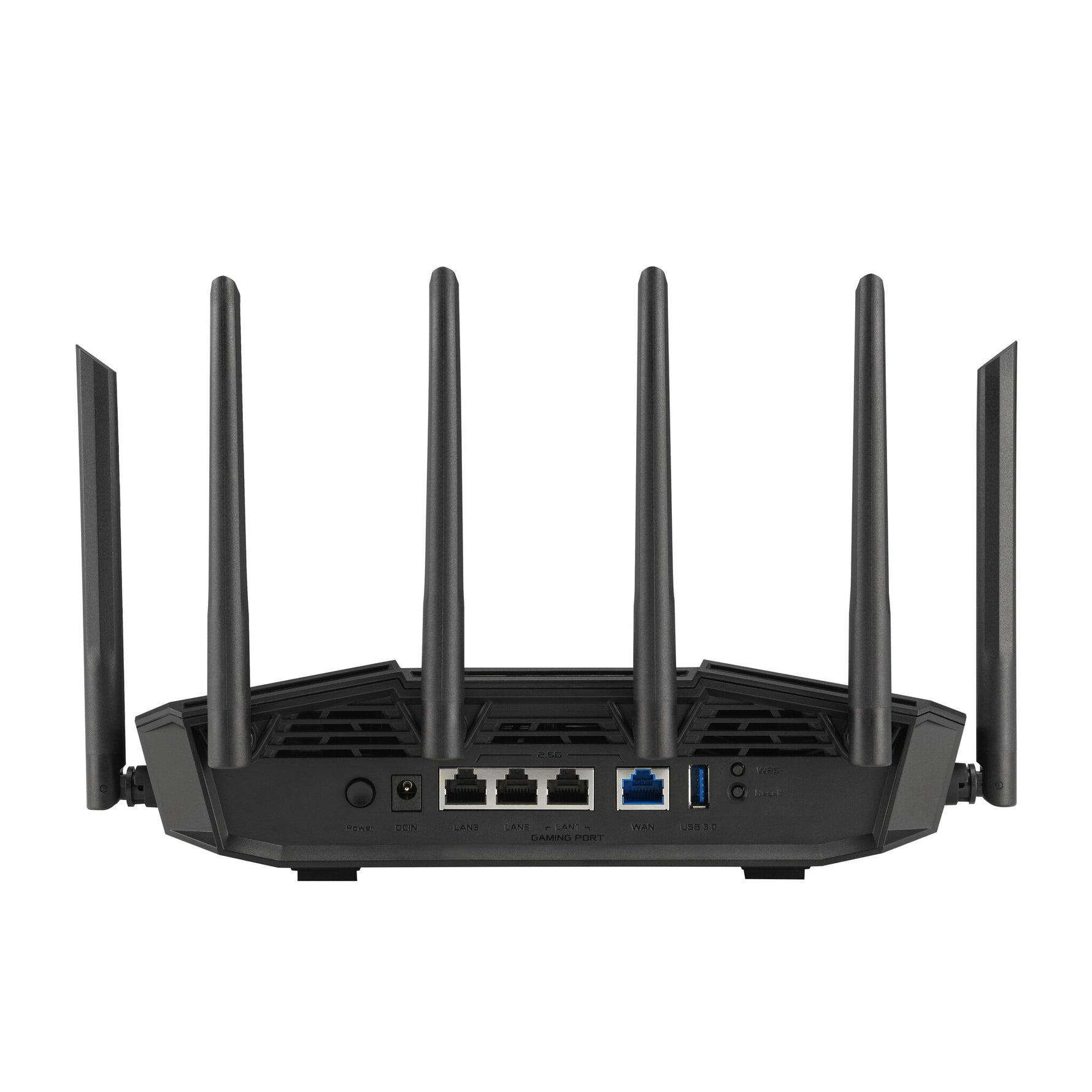 ASUS 90IG0A30-MO9C00 draadloze router 2.5 Gigabit Ethernet Tri-band (2,4 GHz / 5 GHz / 6 GHz) Zwart