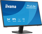 iiyama ProLite X2493HSU-B1 computer monitor 60,5 cm (23.8") 1920 x 1080 Pixels Full HD LED Zwart
