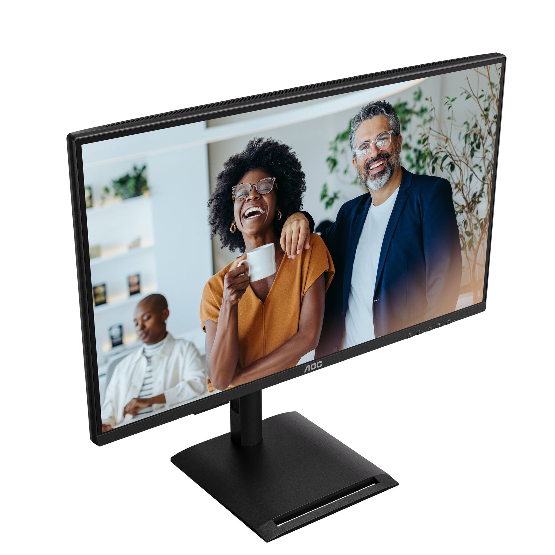 AOC Q27P4CV computer monitor 68,6 cm (27") 2560 x 1440 Pixels Quad HD LED Zwart