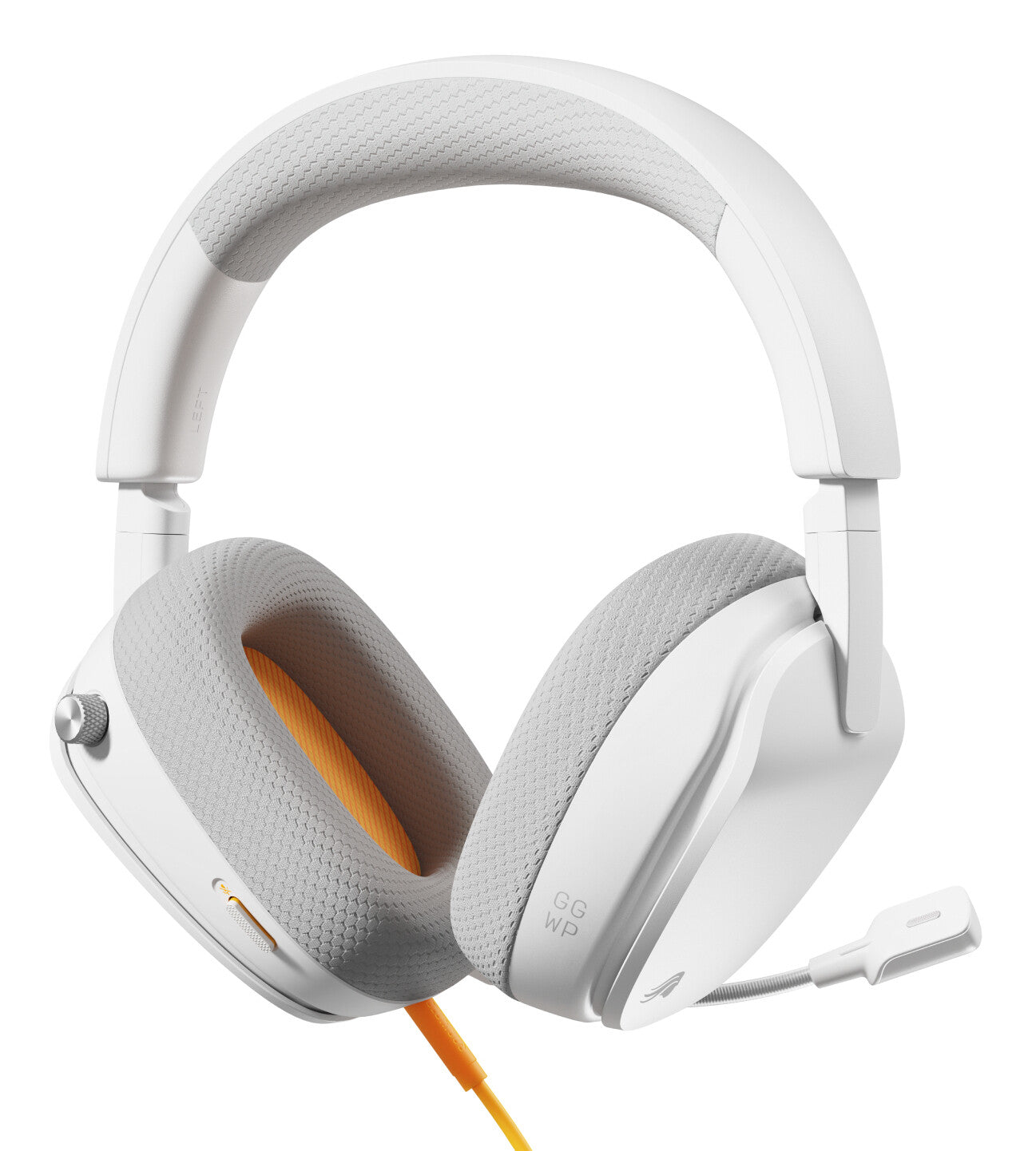 Glorious Gaming Glorious GHS Eternal - Stereo gaming headset voor pc, PS5, PS4, Xbox, Switch - Custom-tuned, gekantelde drivers, verstelbare, kristalheldere, afneembare mic, 3,5 mm - Duurzaam, dag/nacht comfort - Wit