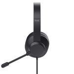 Trust Ayda Max USB Headset - USB headset voor kantoor en calls – Opklapbare microfoon – 40 mm drivers – Zwart