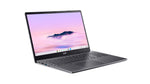 Acer Chromebook CBE595-2T-55NF Intel Core 5 120U 39,6 cm (15.6") Touchscreen Full HD 8 GB LPDDR5x-SDRAM 256 GB SSD Wi-Fi 6E (802.11ax) ChromeOS Grijs
