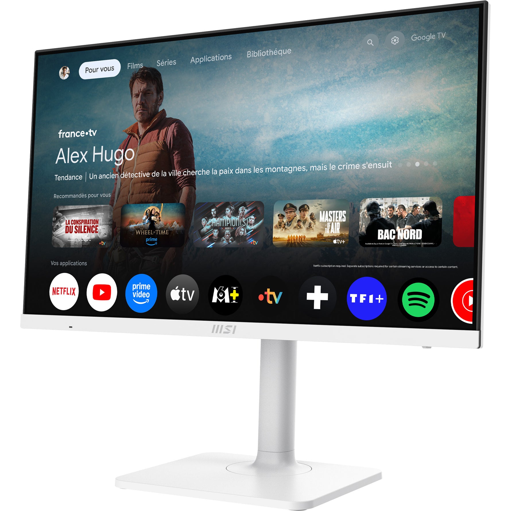 MSI Modern MD272UPSW computer monitor 68,6 cm (27") 3840 x 2160 Pixels 4K Ultra HD Wit