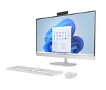 HP All-in-One 27-cr0071nd Intel Core i7-1355U 27inch FHD AG 16GB DDR4 512GB PCIe NVMe SSD W11H Shell White Intel® Core™ i7 68,6 cm (27") 1920 x 1080 Pixels Alles-in-één-pc DDR4-SDRAM Windows 11 Home Wi-Fi 6 (802.11ax) Wit
