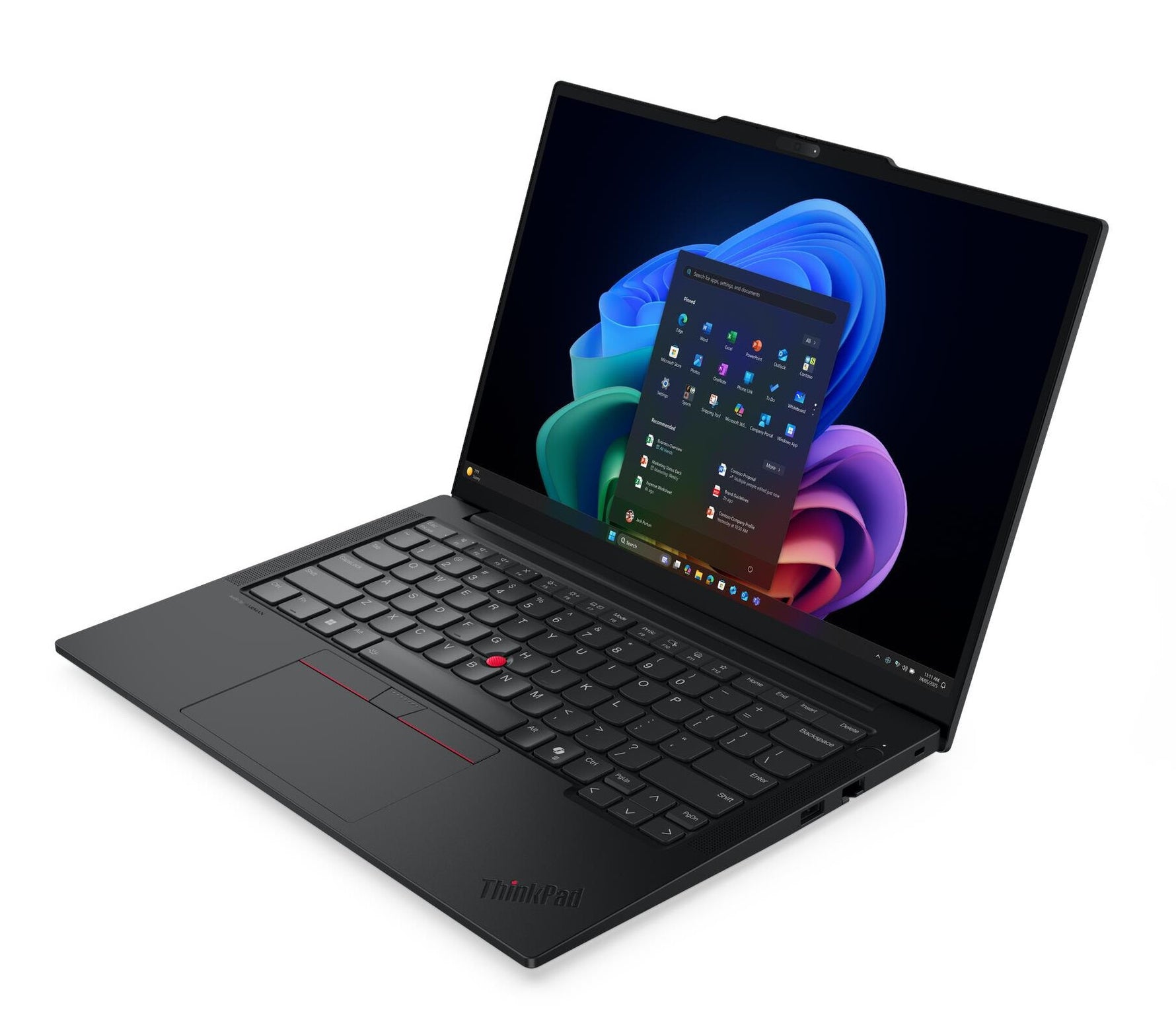 Lenovo ThinkPad E14 Gen 8 (Intel) Copilot+ PC Intel Core Ultra 7 355 Laptop 35,6 cm (14") WUXGA 32 GB DDR5-SDRAM 512 GB SSD Wi-Fi 7 (802.11be) Windows 11 Pro Zwart Engels