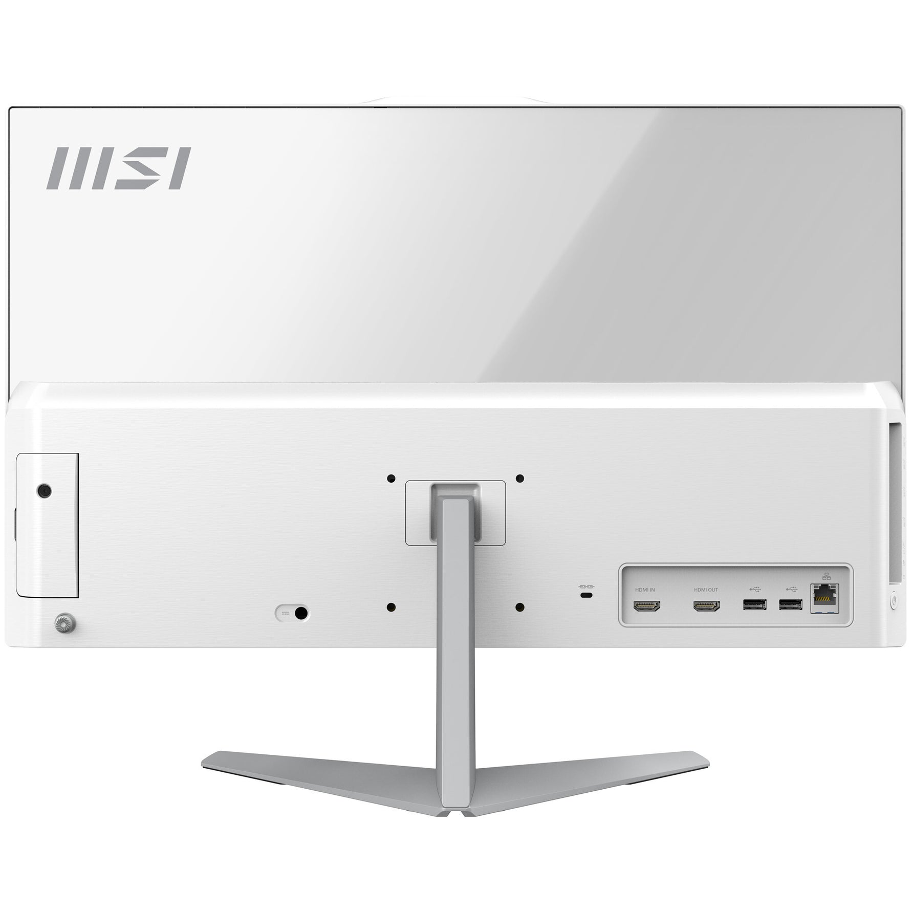 MSI Modern AM242 1M-1220EU Intel Core 5 120U 60,5 cm (23.8") 1920 x 1080 Pixels Alles-in-één-pc 8 GB DDR5-SDRAM 512 GB SSD Windows 11 Pro Wi-Fi 6E (802.11ax) Wit
