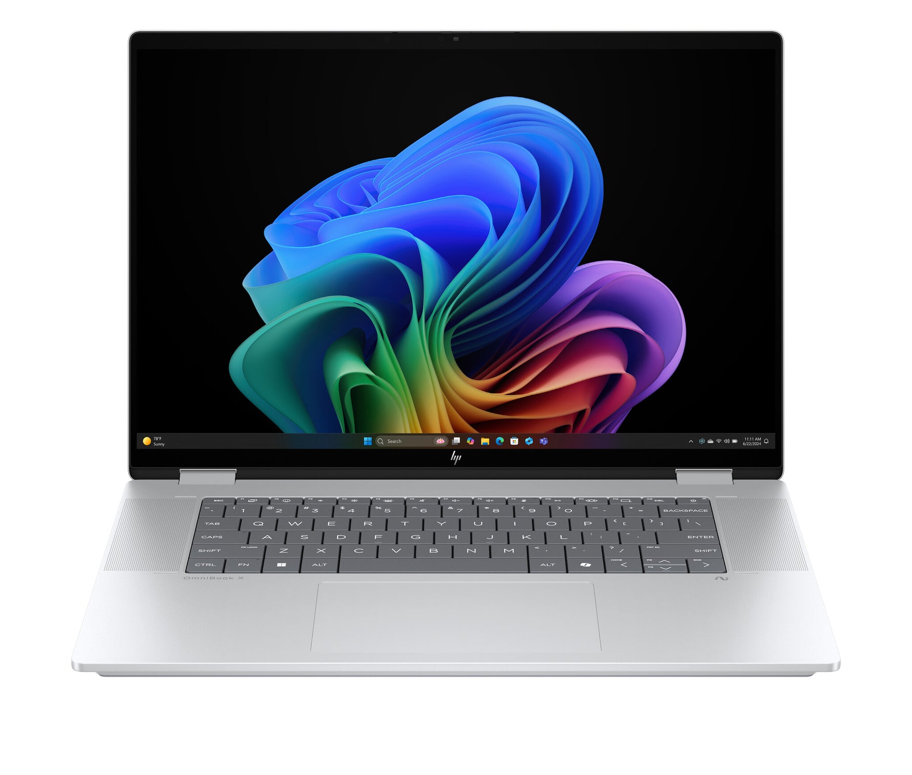 HP OmniBook X FlipNGAI 16-as0050nd NLSgl Copilot+ PC Intel Core Ultra 5 226V 40,6 cm (16") Touchscreen 2K 16 GB LPDDR5x-SDRAM 512 GB SSD Wi-Fi 6E (802.11ax) Windows 11 Home Zilver QWERTY