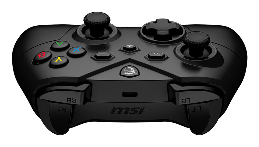 MSI FORCE GC300 WIRELESS Zwart USB 2.0 Gamepad Analoog PC