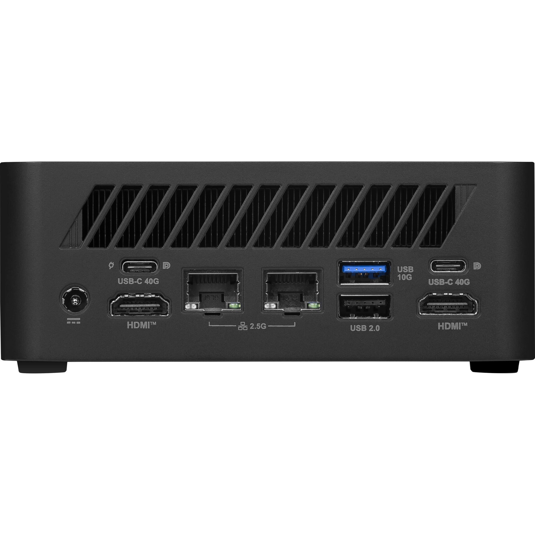 MSI Cubi Z AI 8M-006BEU Cube Zwart 8845HS AMD SoC 3,8 GHz Ingebouwde luidsprekers