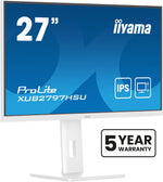iiyama ProLite XUB2797HSU-W2 computer monitor 68,6 cm (27") 1920 x 1080 Pixels Full HD LED Wit