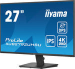 iiyama ProLite XU2792UHSU-B6 computer monitor 68,6 cm (27") 3840 x 2160 Pixels 4K Ultra HD LED Zwart