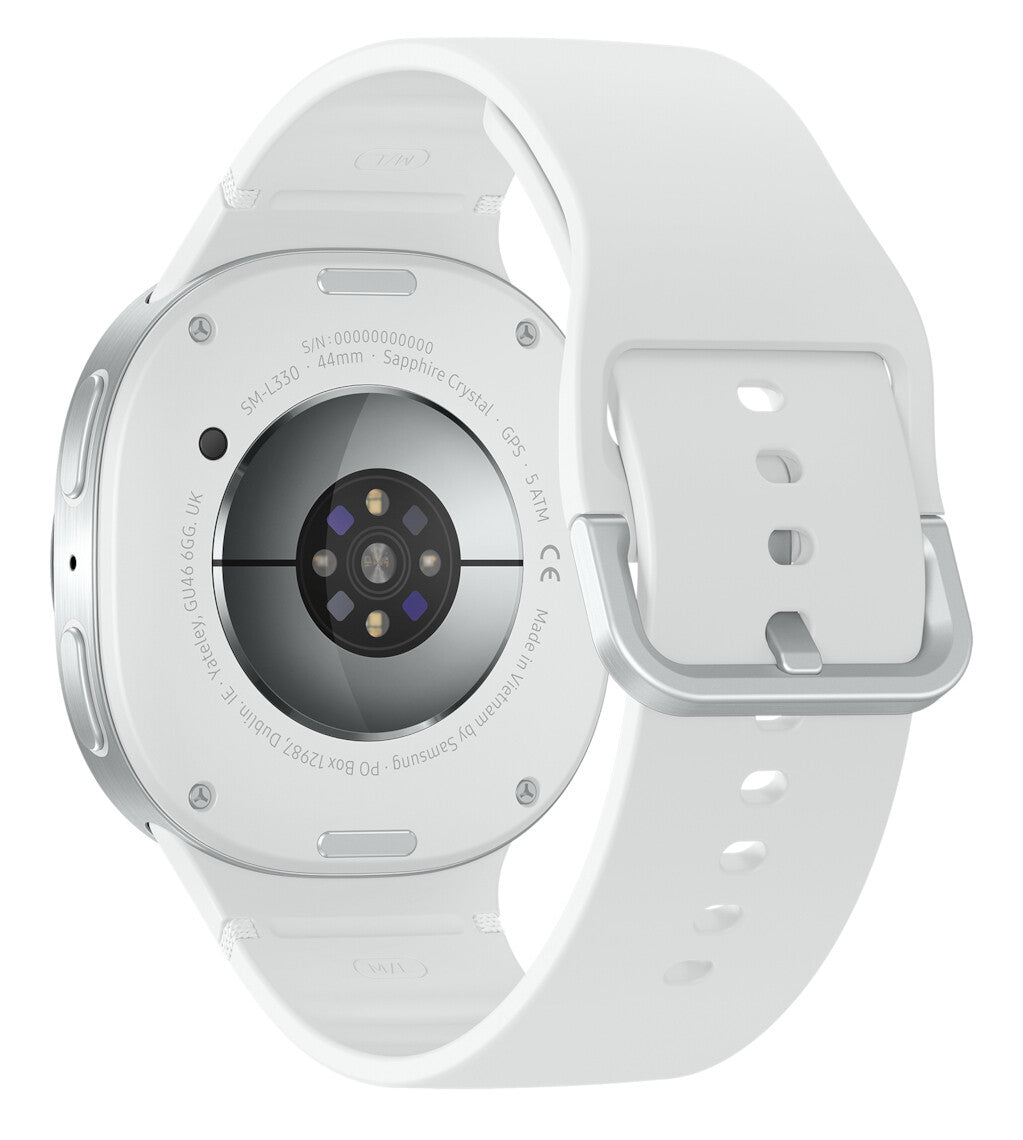 Samsung SM-L330NZSAEUB smartwatch / sport watch 3,81 cm (1.5") AMOLED 44 mm Digitaal 480 x 480 Pixels Touchscreen Zilver Wifi GPS