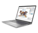 HP ZBook 8 G2a Wolf Pro Security Edition Copilot+ PC AMD Ryzen AI 5 PRO 435 Mobiel werkstation 35,6 cm (14") WUXGA 24 GB DDR5-SDRAM 512 GB SSD Wi-Fi 7 (802.11be) Windows 11 Pro AI Workstation, AI PC Zilver QWERTY