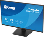 iiyama ProLite X2493HSU-B1 computer monitor 60,5 cm (23.8") 1920 x 1080 Pixels Full HD LED Zwart