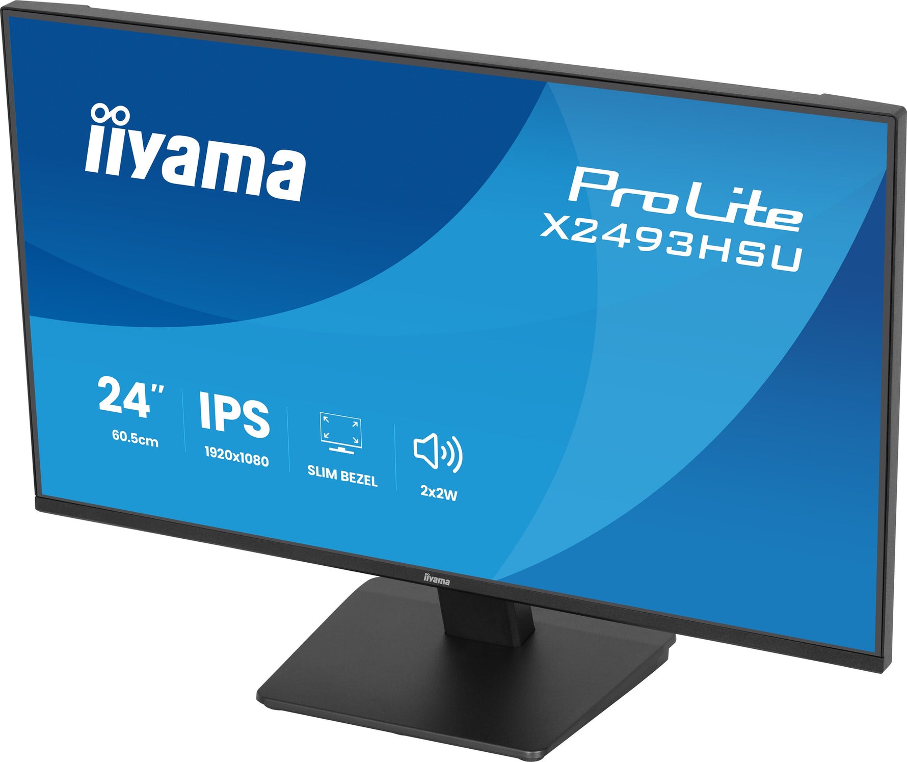 iiyama ProLite X2493HSU-B1 computer monitor 60,5 cm (23.8") 1920 x 1080 Pixels Full HD LED Zwart