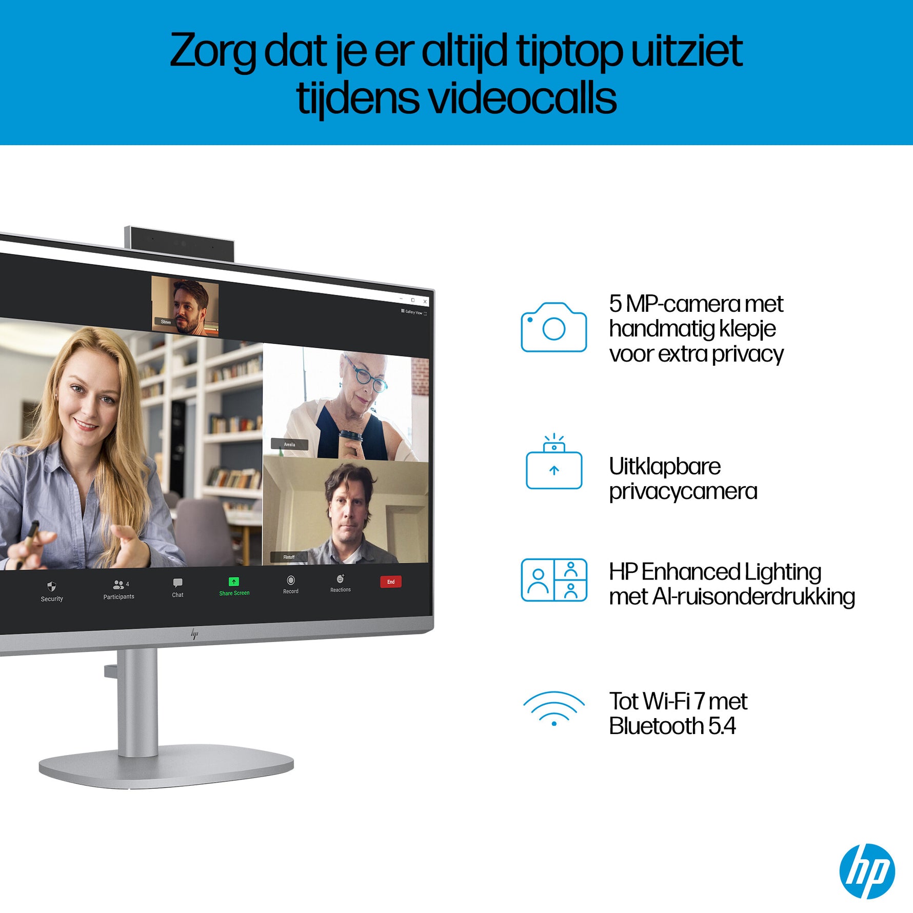HP OmniStudio X 27-cs0091nd Intel Core Ultra 7 155H 27inch UHD AG WLED 32GB DDR5 1TB PCIe NVMe SSD Intel Arc W11H Meteor Silver 68,6 cm (27") 3840 x 2160 Pixels Alles-in-één-pc DDR5-SDRAM Windows 11 Home Wi-Fi 7 (802.11be) AI PC
