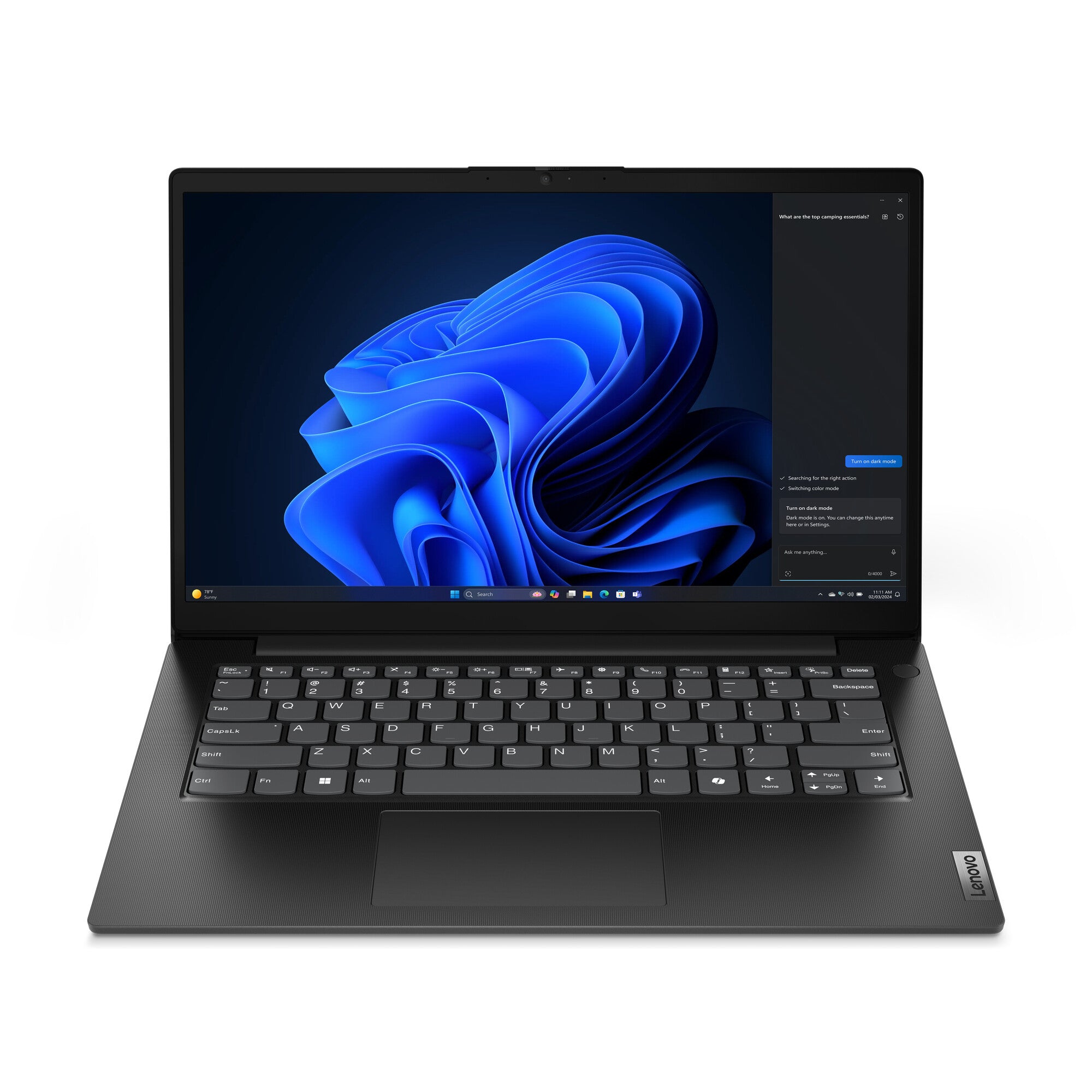Lenovo V14 G5 IRL Intel® Core™ i5 i5-13420H Laptop 35,6 cm (14") Full HD 16 GB DDR5-SDRAM 512 GB SSD Wi-Fi 6 (802.11ax) Windows 11 Pro Engels Zwart