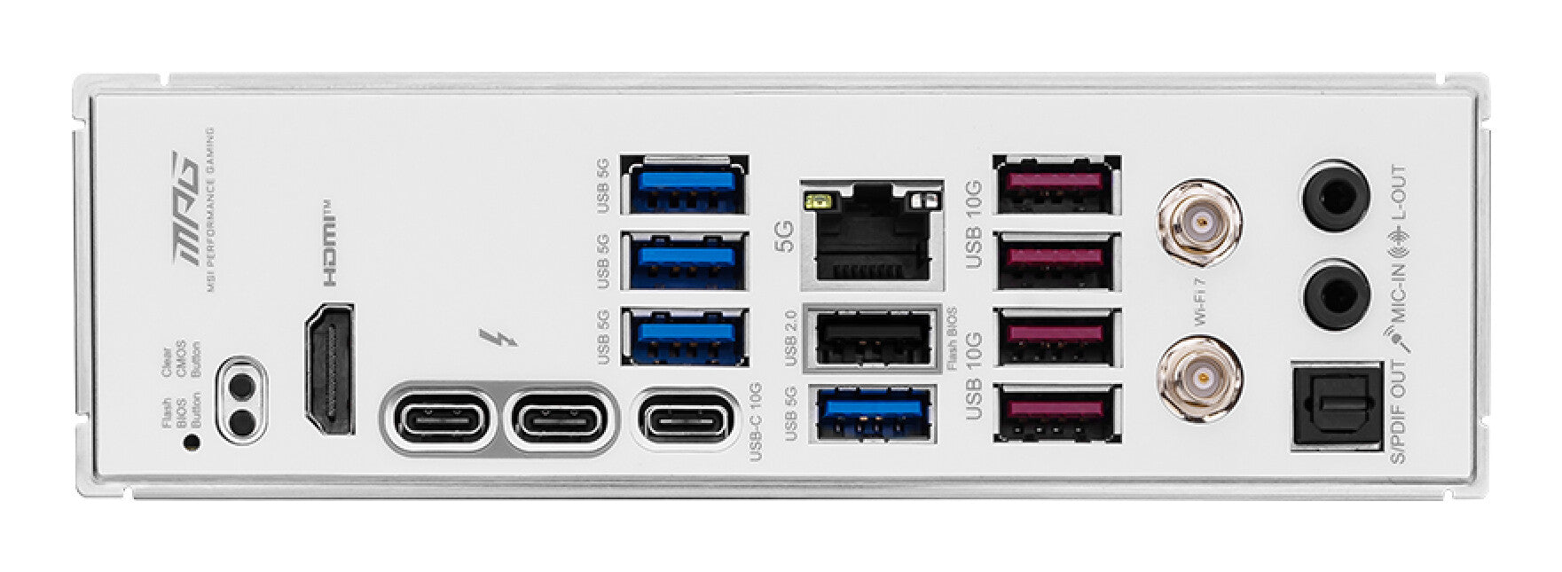 MSI MPG Z890 EDGE TI WIFI moederbord Intel Z890 LGA 1851 (Socket V1) ATX