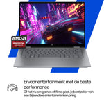 HP OmniBook X FlipNGAI 14-fk0070nd NL Copilot+ PC AMD Ryzen AI 7 350 Hybride (2-in-1) 35,6 cm (14") Touchscreen 3K 16 GB LPDDR5x-SDRAM 1 TB SSD Wi-Fi 7 (802.11be) Windows 11 Home Zilver