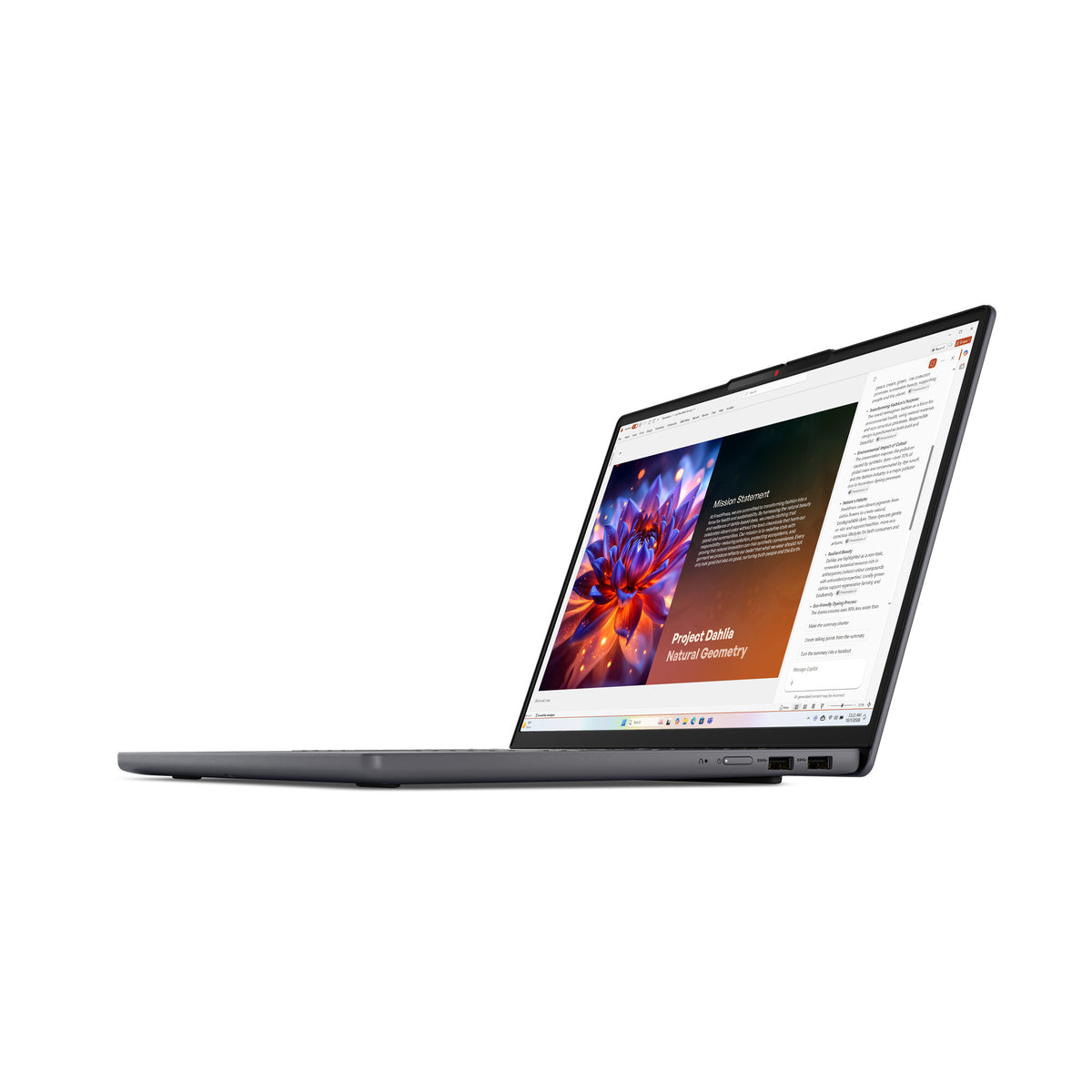 Lenovo IdeaPad Slim 3 15Q7X11 Snapdragon C1-10-100 Laptop 38,9 cm (15.3") WUXGA 8 GB LPDDR5x-SDRAM 128 GB UFS Wi-Fi 6E (802.11ax) Windows 11 Home Grijs Engels