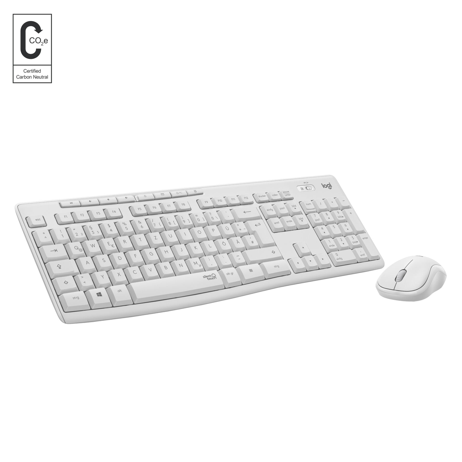 Logitech MK295 Silent Wireless Combo OFF WHITE US