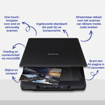 Epson Perfection V39II A4 flatbed foto- en documentscanner met standaard