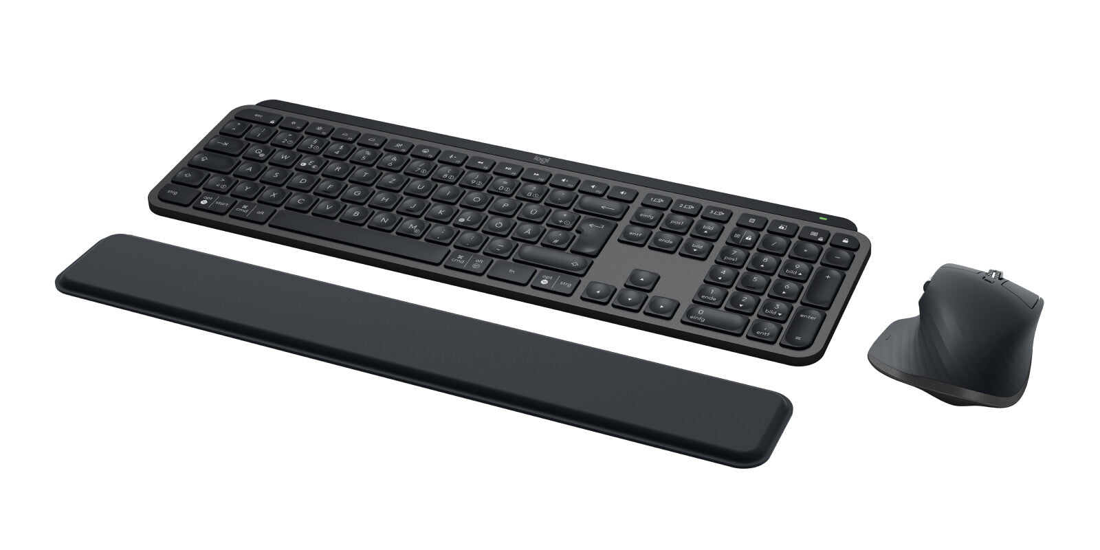 LOGITECH MX Keys S Combo - GRAPHITE - (DE) - BT - N/A - CENTRAL-419