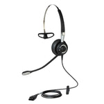 Jabra BIZ 2400 II Headset Bedraad Hoofdband, oorhaak, Neckband Kantoor/callcenter Zwart, Zilver