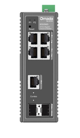 TP-Link Omada IES206G netwerk-switch Managed Gigabit Ethernet (10/100/1000) Zwart
