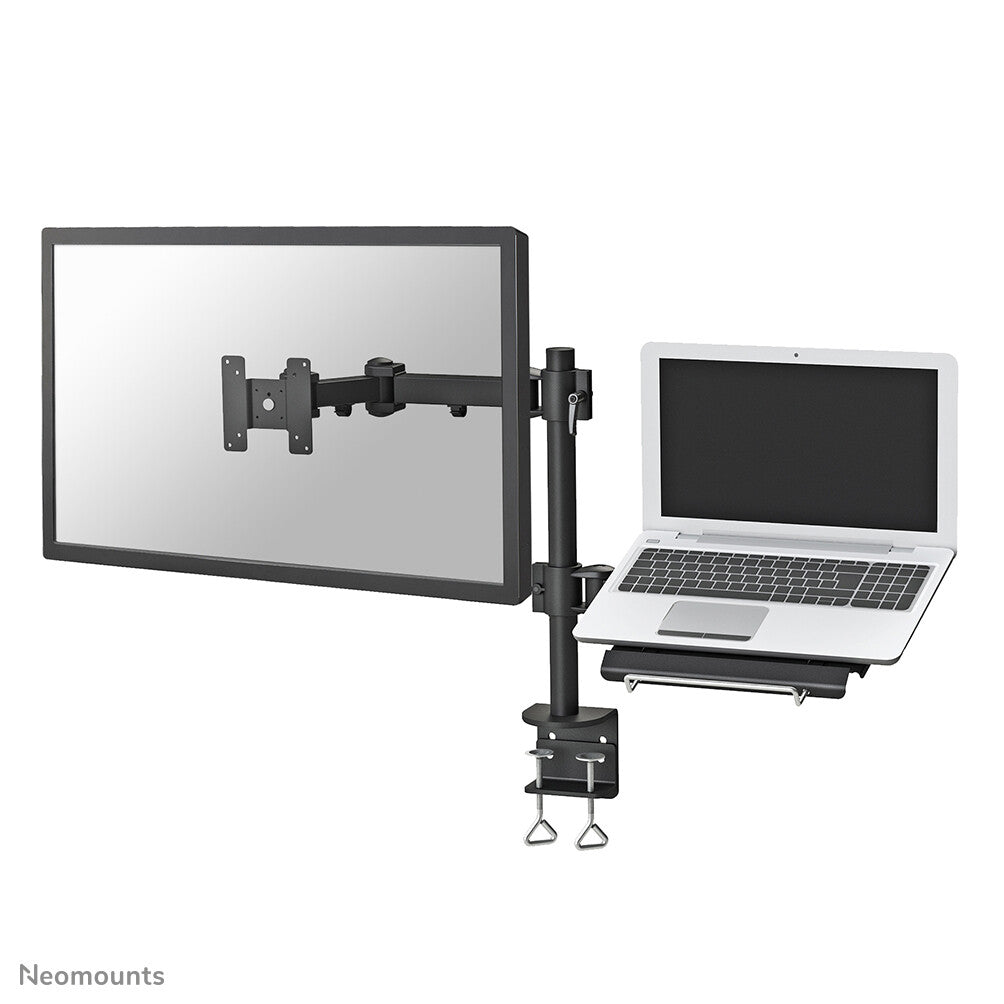 Neomounts FPMA-D960NOTEBOOK Monitorarm met laptophouder 10-27"