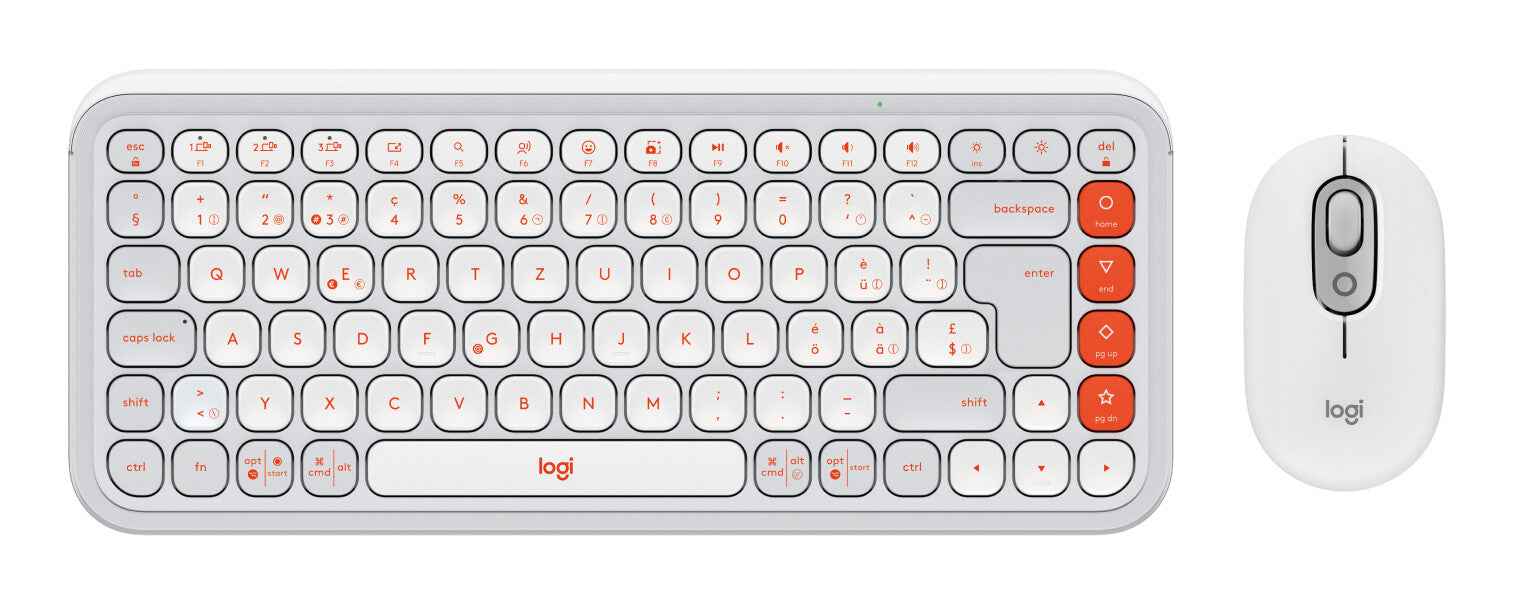Logitech POP ICON COMBO OFF WHITE CH