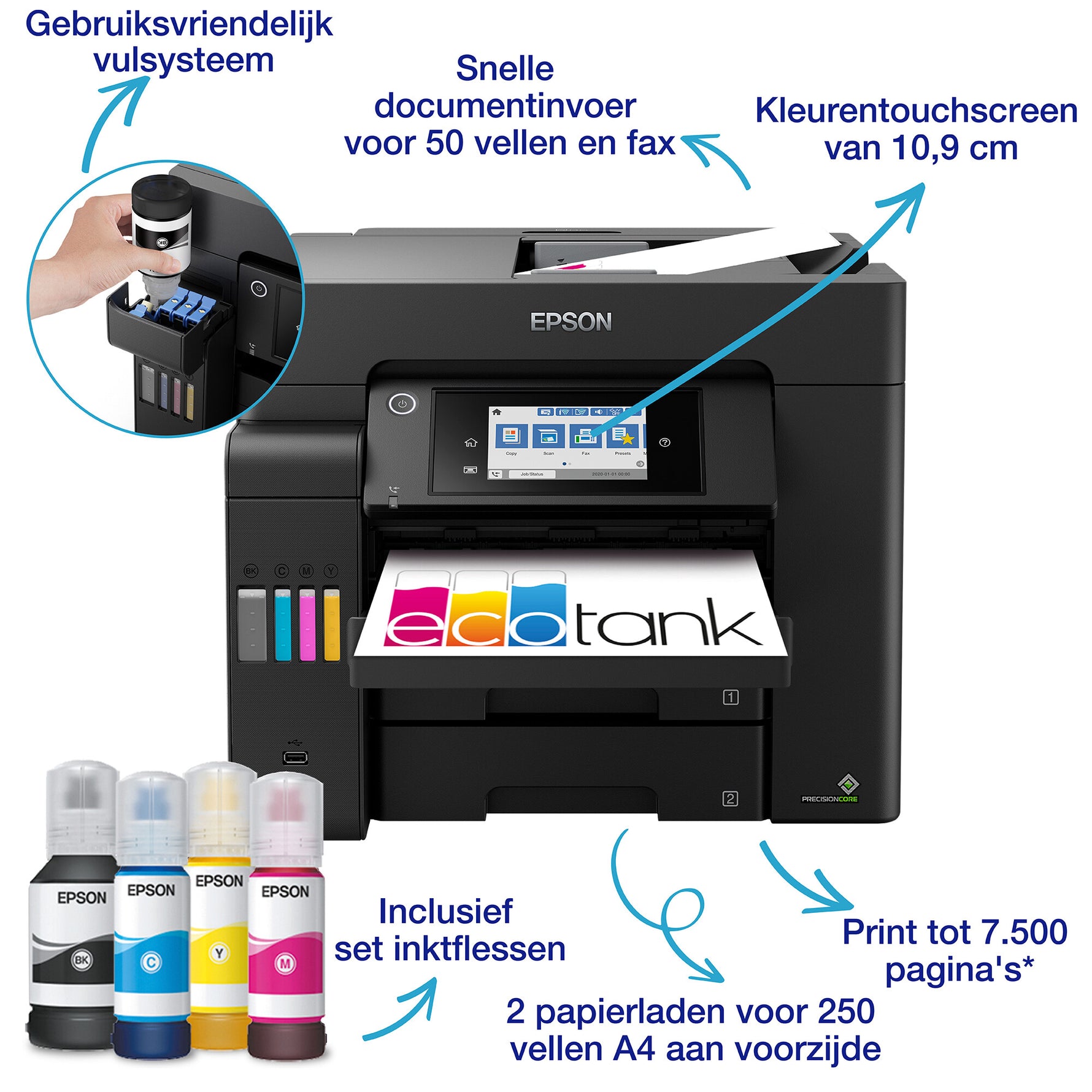 Epson EcoTank ET-5805 Inkjet A4 4800 x 2400 DPI 32 ppm Wifi