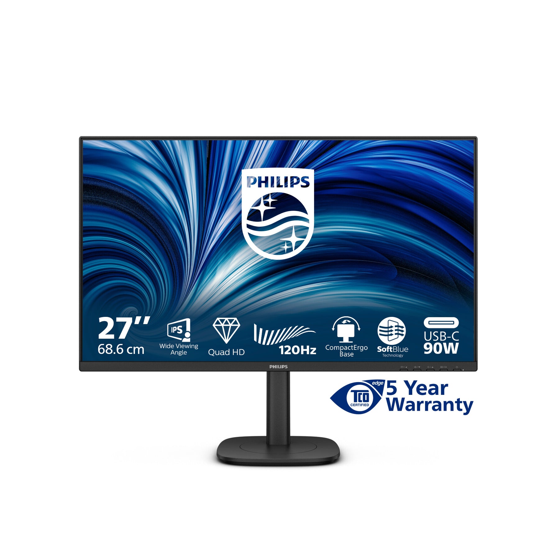Philips 3000 series 27B2U3601/00 computer monitor 68,6 cm (27