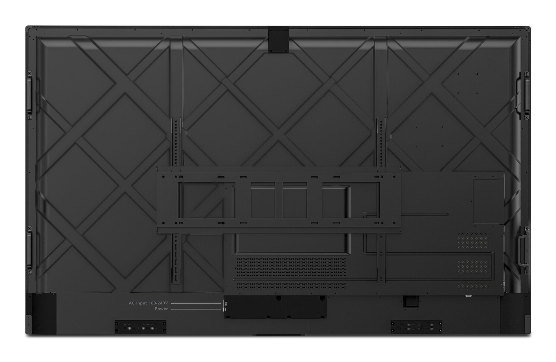 Lenovo ThinkVision T86 computer monitor 2,18 m (86") 3840 x 2160 Pixels 4K Ultra HD LED Touchscreen Zwart