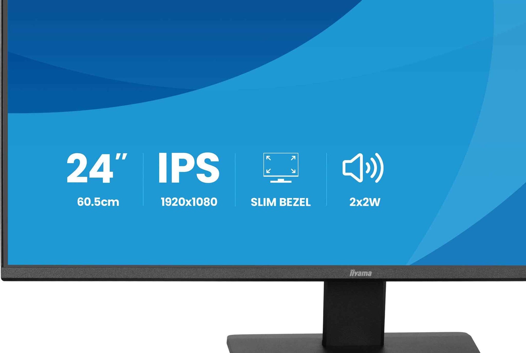 iiyama ProLite X2491HS-B1 computer monitor 60,5 cm (23.8") 1920 x 1080 Pixels Full HD LCD Zwart