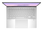 ASUS Chromebook Plus Enterprise CB54 CB5403CMA-QM0919 Intel Core Ultra 5 115U 35,6 cm (14") WQXGA 16 GB LPDDR5x-SDRAM 128 GB SSD Wi-Fi 6E (802.11ax) ChromeOS Belgisch Zilver