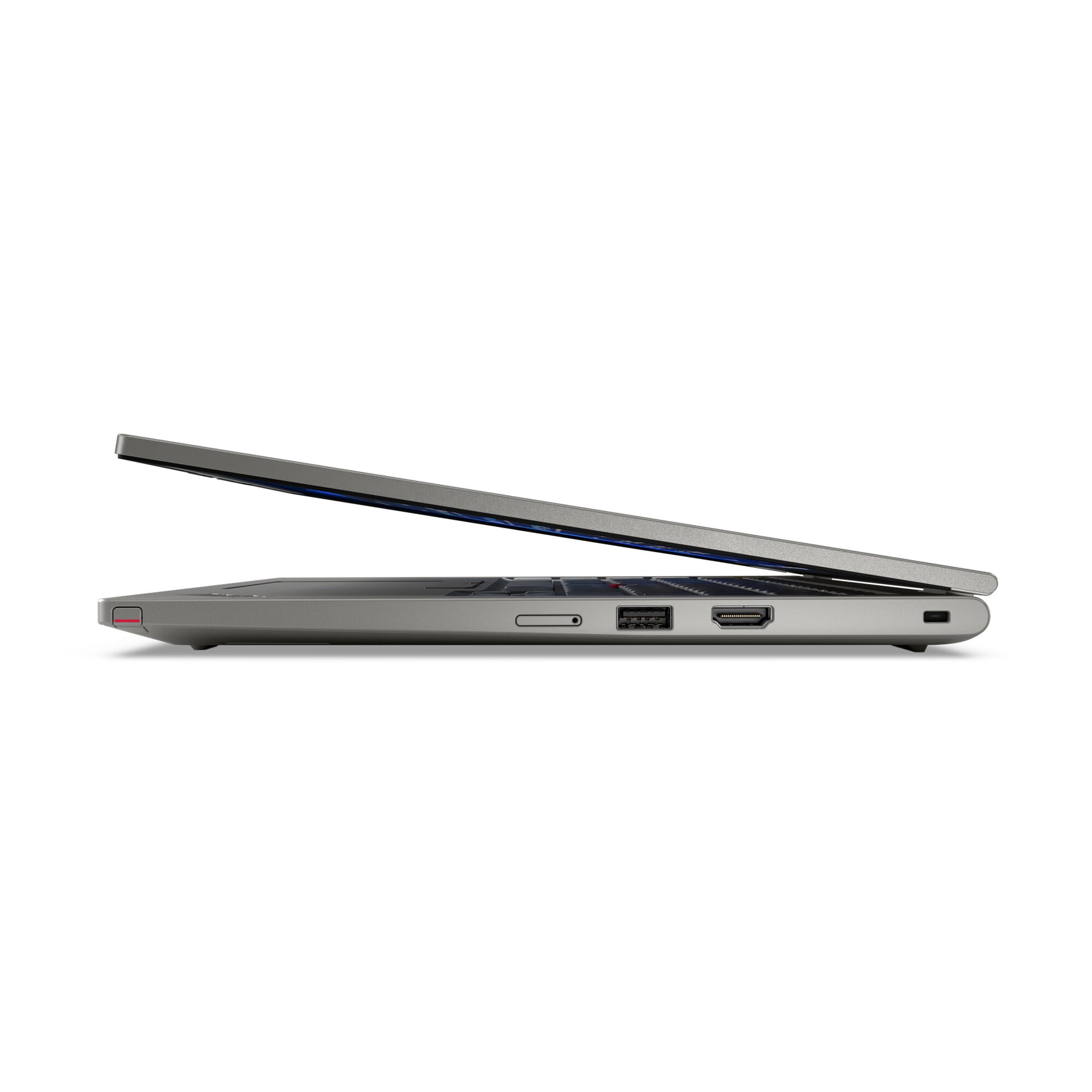 Lenovo ThinkPad L13 2-in-1 Gen 6 (Intel) Intel Core Ultra 5 225U Hybride (2-in-1) 33,8 cm (13.3") Touchscreen WUXGA 16 GB LPDDR5x-SDRAM 512 GB SSD Wi-Fi 6E (802.11ax) Windows 11 Pro Engels Grijs