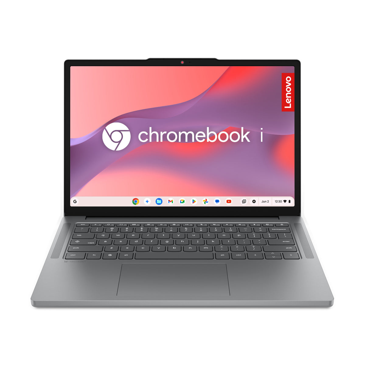 Lenovo Chrome 14ITN11 Intel® N N150 Chromebook 35,6 cm (14") WUXGA 4 GB LPDDR5x-SDRAM 64 GB UFS Wi-Fi 6E (802.11ax) ChromeOS Grijs Engels