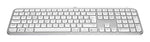 LOGITECH MX Keys S - PALE GREY - (CH) - BT - N/A - CENTRAL-419