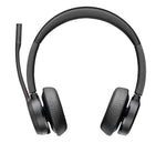 HP Poly Voyager 4320 USB-C Headset + BT700 dongle + oplaadstatief