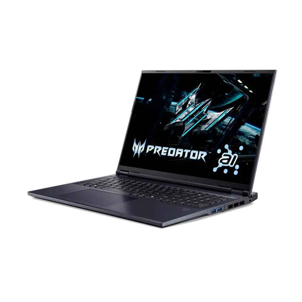 Acer Predator Helios Neo 18 AI PHN18-72-952H Intel Core Ultra 9 275HX Laptop 45,7 cm (18") WQXGA 64 GB DDR5-SDRAM 2 TB SSD NVIDIA GeForce RTX 5070 Ti Wi-Fi 6E (802.11ax) Windows 11 Home Zwart