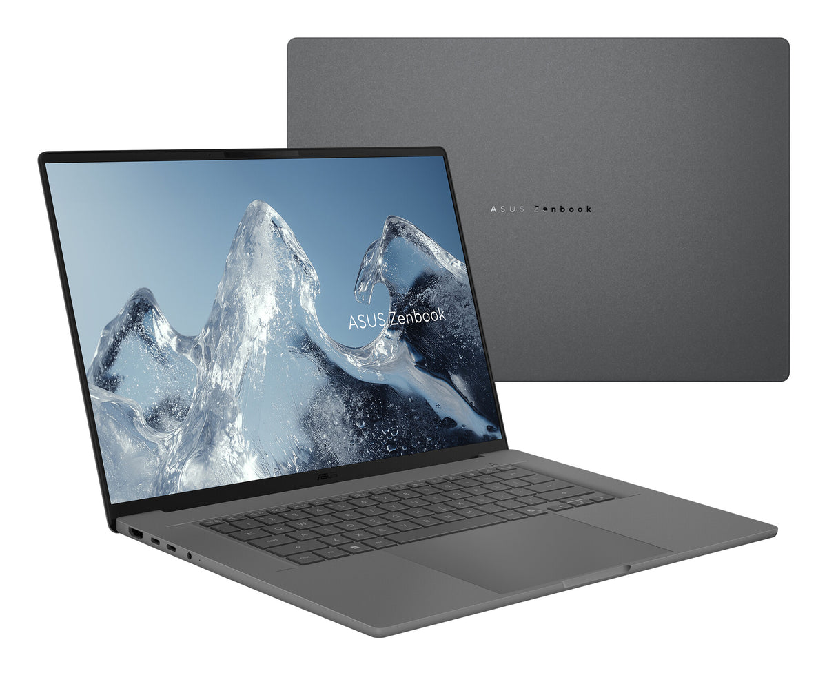 ASUS Zenbook A16 UX3607QA-SH013W Snapdragon X1-26-100 Laptop 40,6 cm (16") WUXGA 16 GB LPDDR5x-SDRAM 512 GB SSD Wi-Fi 6E (802.11ax) Windows 11 Home Grijs QWERTY Nederlands