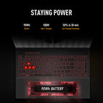 ASUS TUF Gaming A16 FA608PM-RV009W AMD Ryzen™ 9 8940HX Laptop 40,6 cm (16") WUXGA 16 GB DDR5-SDRAM 1 TB SSD NVIDIA GeForce RTX 5060 Wi-Fi 6E (802.11ax) Windows 11 Home Nederlands Zwart, Grijs