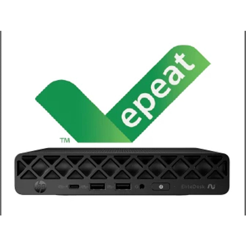 HP EliteDesk 8 Mini G1a Next Gen AI Copilot+ PC AMD Ryzen Al 7 350 32 GB DDR5-SDRAM 512 GB SSD Windows 11 Pro Mini PC AI PC Zwart