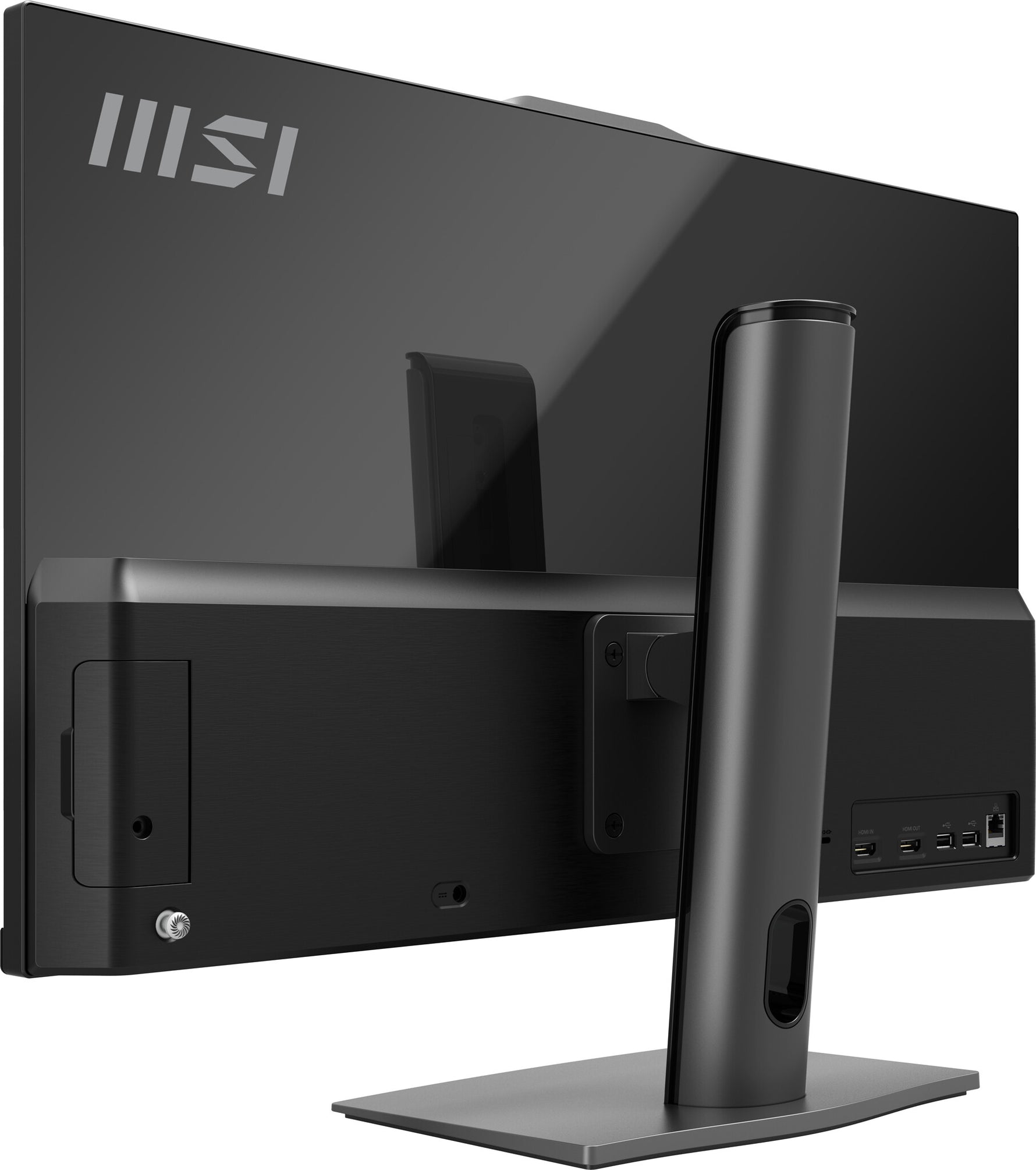MSI Modern AM272P 1M-848EU All-in-One PC/workstation Intel Core 5 120U 68,6 cm (27") 1920 x 1080 Pixels Alles-in-één-pc 8 GB DDR5-SDRAM 512 GB SSD Windows 11 Pro Wi-Fi 6E (802.11ax) Zwart