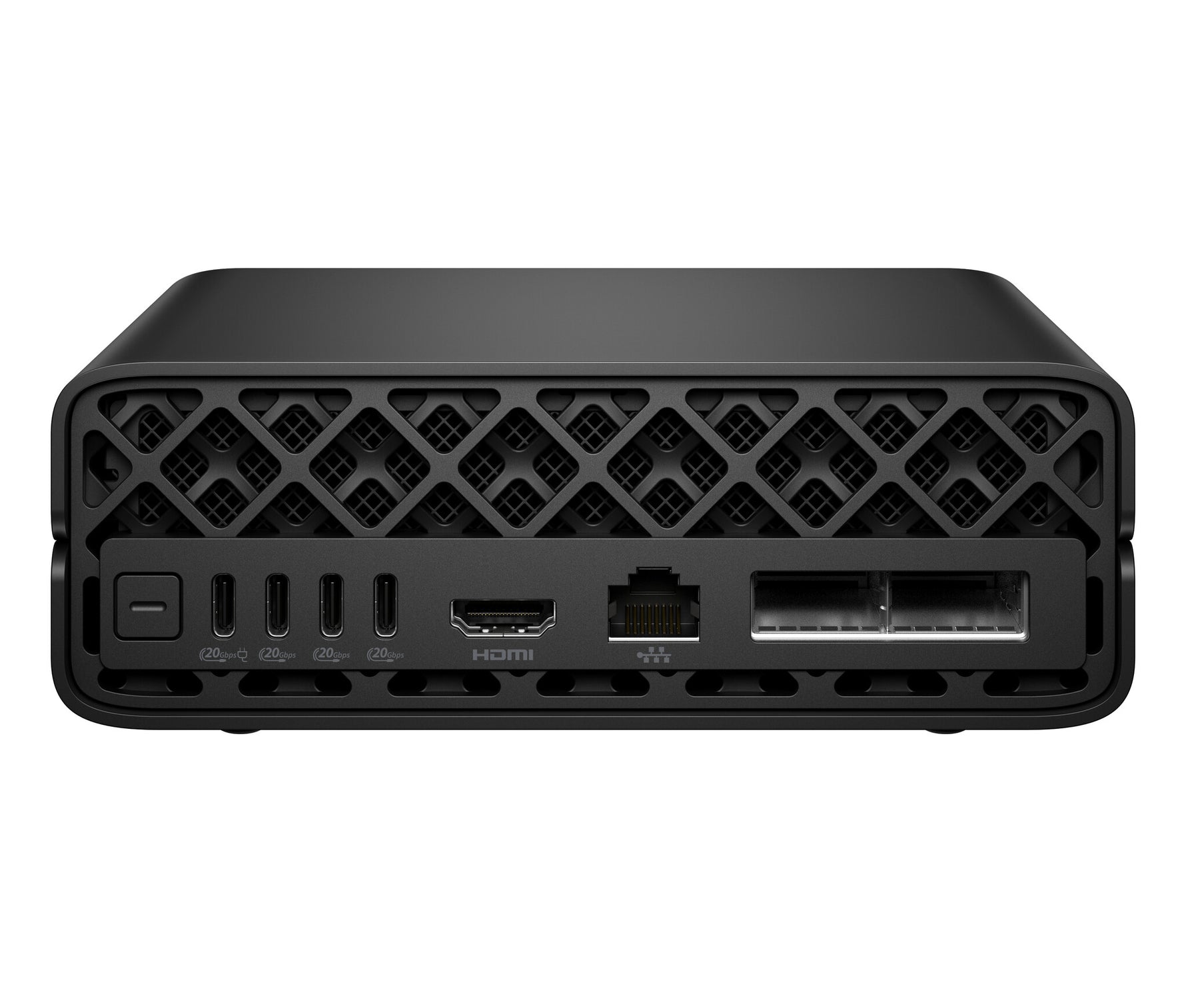 HP ZGX Nano G1n AI Station GB10 128 GB LPDDR5x-SDRAM 4 TB SSD Linux Mini PC Workstation AI Workstation, AI PC Zwart